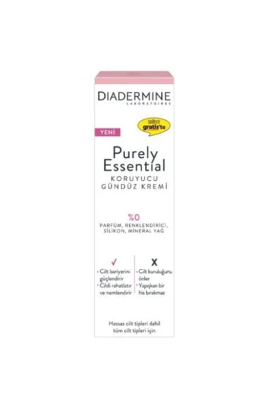 DİADERMİNE Purely Essential Koruyucu Gündüz Kremi 40 ml
