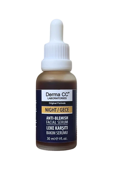 DERMA CC LABORATORIES Leke Karşıtı Ton Eşitleyici, Aydınlatıcı Arbutin/Niacinamıde Ampul 30m - NIGHT - 5