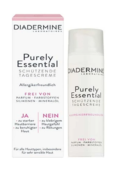 NIVEA Diadermine Day Cream 40 Ml Made In France - No Parfum/no Sılıcone/no Mıneral Oıl