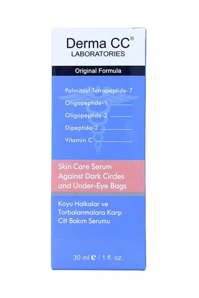 DERMA CC LABORATORIES Göz Altı Morluk ve Koyu Halkalara Karşı Aydınlatıcı Bakım Serumu 30 ml - 4