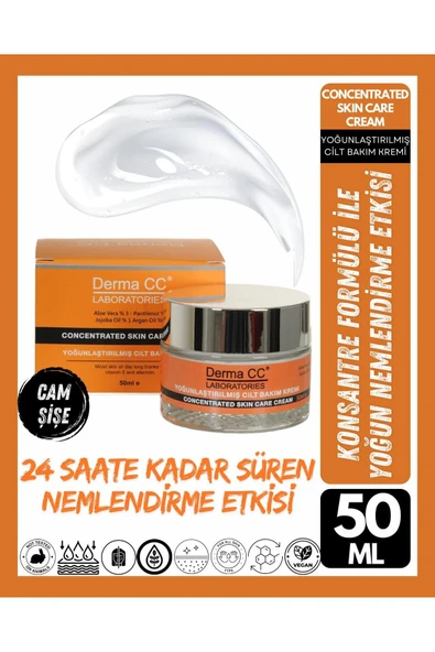 DERMA CC LABORATORIES Concentrated Skin Care Cream - Yoğunlaştırılmış Cilt Bakım Kremi 50 Ml