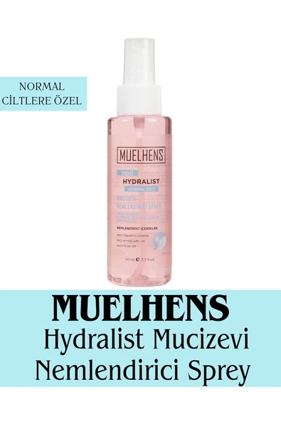MUELHENS Hydralist Mucizevi Nemlendirici Sprey Normal Cilt 110 ml X 3 Adet - 6