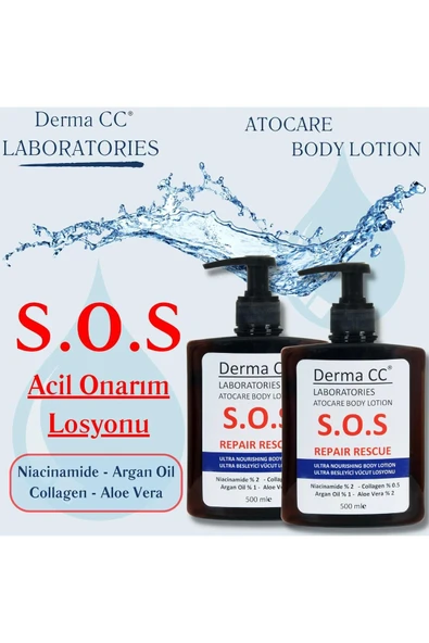 DERMA CC LABORATORIES Atocare Lotion 200ml + Vaseline Advanced Repair Lotion 200ml - 4