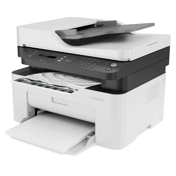 HP 4ZB84A MFP 137FNW LaserJet A4 Fax/Tarayıcı/Ethernet Wi-Fi 128MB 20ppm 15.000 Sayfa Yazıcı ürün görseli 1