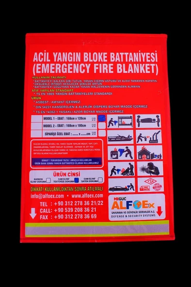 ALFOEX YANGIN BATTANİYESİ