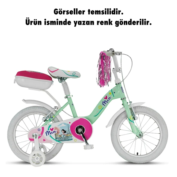 Ümit 1620 Mıa Çantalı Kız Çocuk Bisikleti 16 Jant Pembe