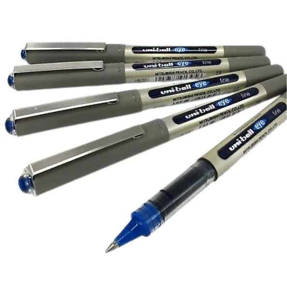 Uni-Ball Roller Kalem Eye Fine Bilye Uç 0.7 MM Mavi UB-157 - Resim 5