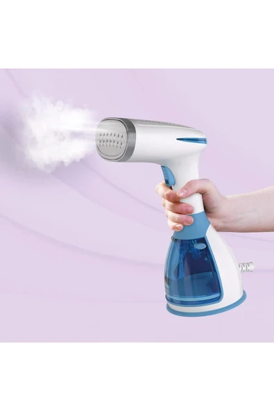 House Pratik Hp20 Kablolu Portatif Dikey Buharlı Kırışık Giderici Mavi (TEŞHİR) - 3