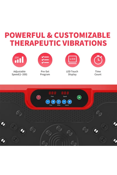 Elite Plates Egzersiz Ve Titreşimli Basen Karın Kol Bacak Spor Aleti WXA702 - Resim 2