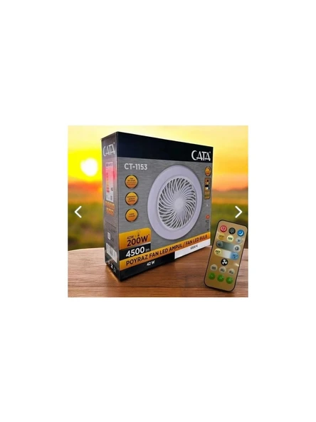 CT-1153 POYRAZ FAN LED AMPUL 42W - 2