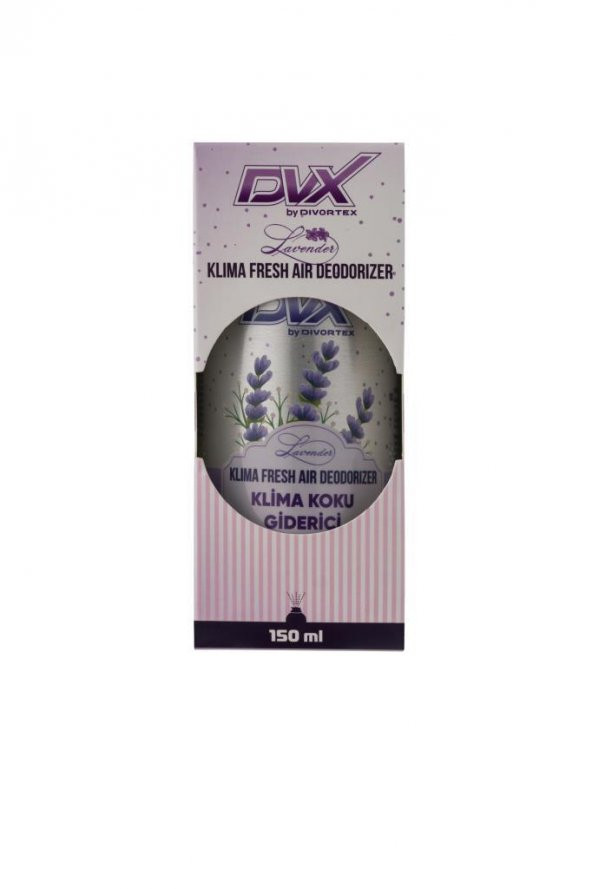 Divortex Klima Fresh - Klima Bombası - Lavanta 150 ml