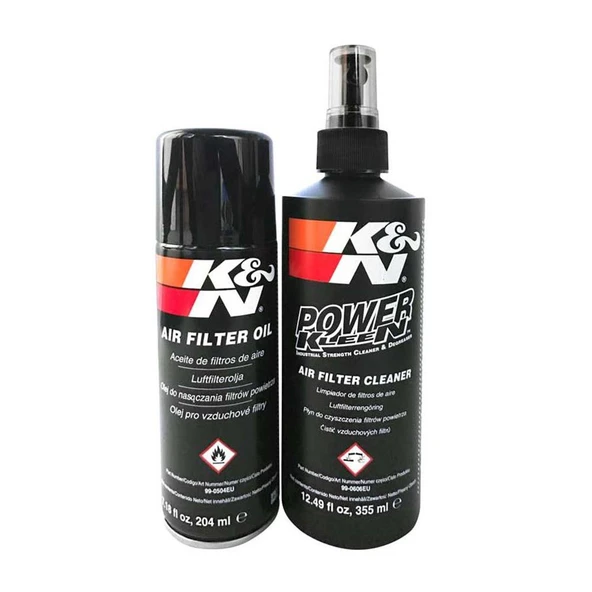 K&N MOTOSİKLETFILTER CARE SERVICE KIT AEROSOL (FİLTRE TEMİZLEME KİTİ)