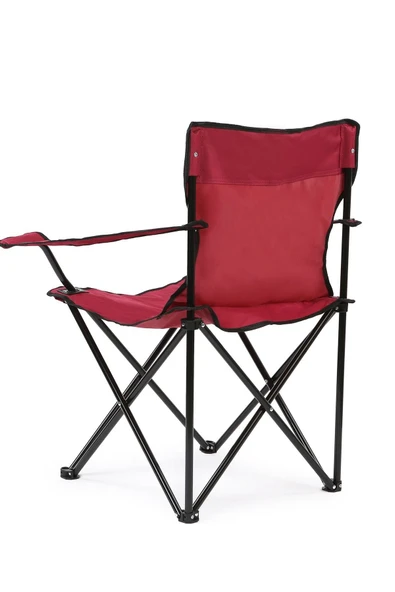 Katlanabilir Kamp Sandalyesi Piknik Sandalyesi Plaj Sandalyesi Kırmızı Taşıma Çantalı 4'lü - Resim 4