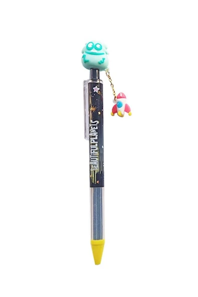 uzaylı başlıklı 0,7mm uçlu kalem - 3