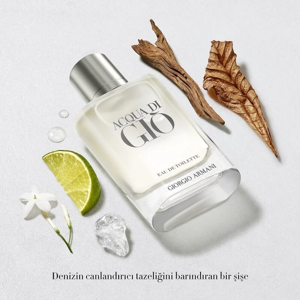 Giorgio Armani Acqua Di Gio Erkek Parfüm EDT 100 ML - 3