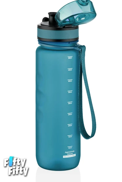 Uzspace 500 ML Kaydırmaz Maksimum Tutuş Destekli Tritan Su Matarası -FFUZ1215 - Resim 9