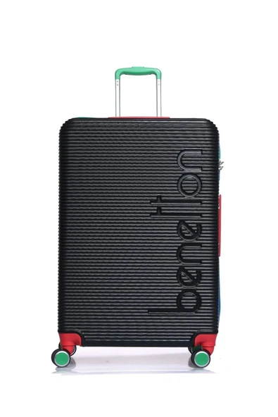 United Colors Of Benetton Büyük Boy Valiz Siyah BNT500 ürün görseli