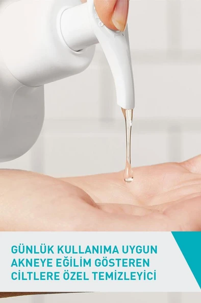CeraVe Akneye Eğilim Gösteren Ciltere Özel Temizleyici Jeli 236 Ml-SKT: 12 M - 4