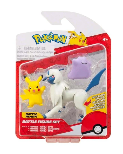 Pokemon Battle 3lü Figür Seti PKW3044