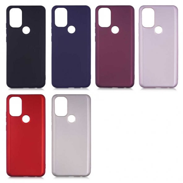 General Mobile GM 21 Plus - Kılıf Telefon Kilifi Premier Mat Silikon Kapak - 8