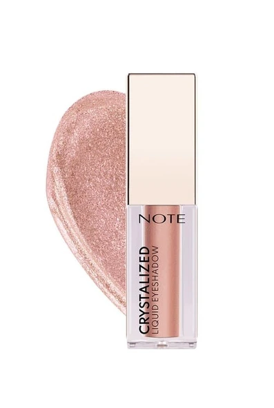 Note Crytalızed Lıquıd Eyeshadow Likit Göz Farı Metallııc 01 Soft Elegance