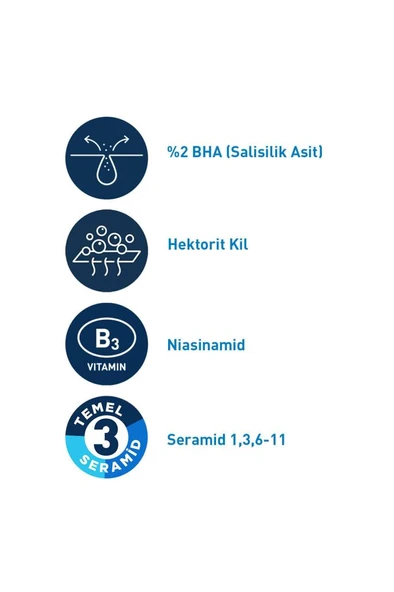 CeraVe Akneye Eğilim Gösteren Ciltere Özel Temizleyici Jeli 236 Ml-SKT: 12 M - 3