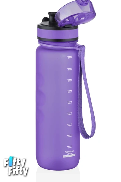 Uzspace 500 ML Kaydırmaz Maksimum Tutuş Destekli Tritan Su Matarası -FFUZ1215 - Resim 3