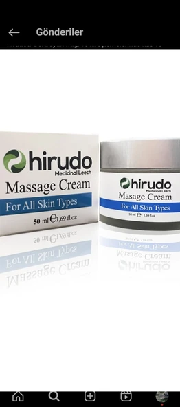 HİRUDO MASAJ VE AĞRI KREMİ ürün görseli