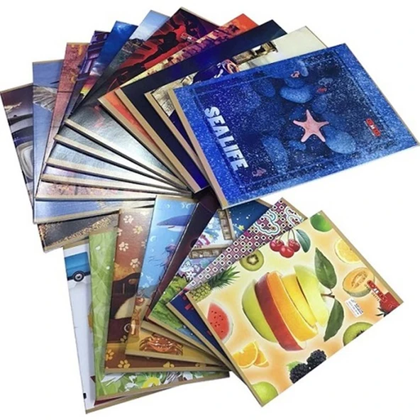 Komeks Dikişli Defter Karton Kapak Kareli 40 YP A5 40/4