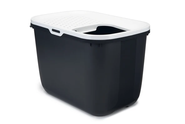 Beeztees Kapalı ve Derin Kedi Tuvaleti, Gri, 58x38,5x39,5cm ürün görseli