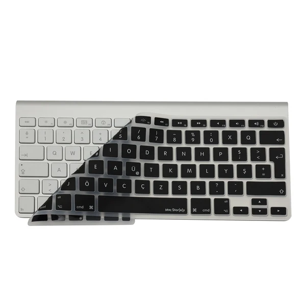Apple Magic Keyboard A1314 A1242 Türkçe F Klavye Koruyucu – ISO Ters L Enter Silikon ürün görseli 1