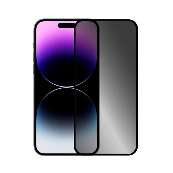 Bİ 2,5D PRIVACY SUPER GLASS IPHONE 14 PRO MAX EKRA ürün görseli