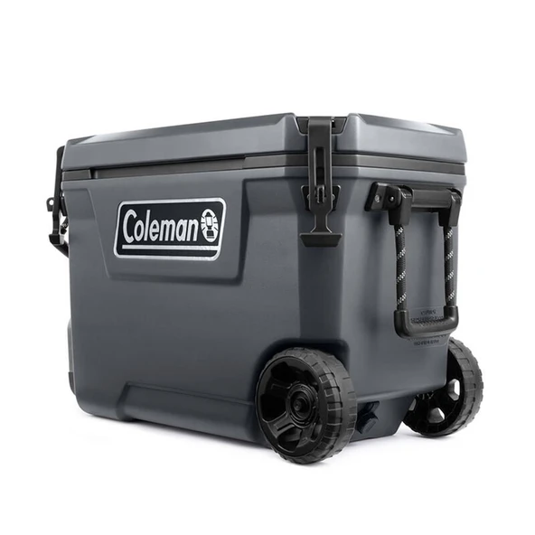 COLEMAN CONVOY 65 QT 61 LİTRE TEKERLEKLİ SOĞUTUCU BUZLUK GRİ RENK - 2