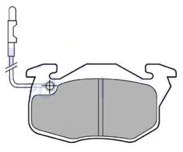 ON FREN BALATASI R9 YM R19 CLIO III ürün görseli 1