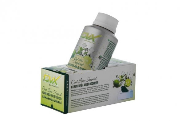 Divortex Klima Fresh - Klima Bombası - Cool Lime 150 ml - Resim 2