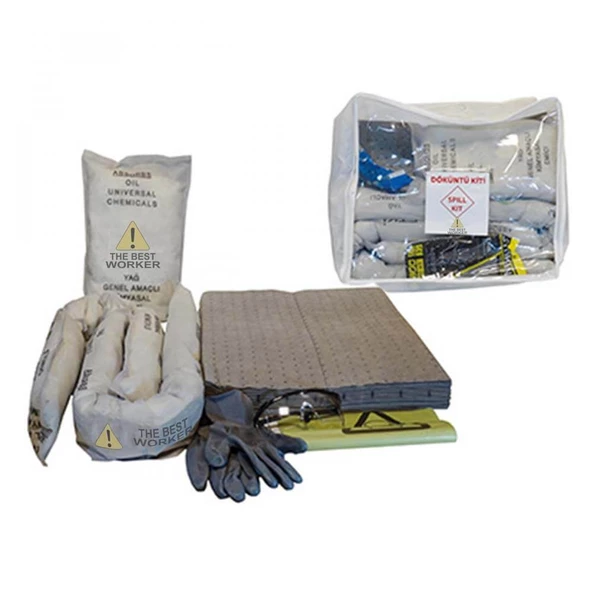 TBW Genel Emici Taşınabilir Döküntü Kiti 20 LT