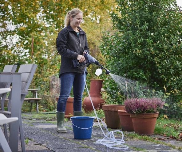 HOTO 20V Akülü Yüksek Basınçlı Yıkama Makinesi QWXCJ001 - Resim 7