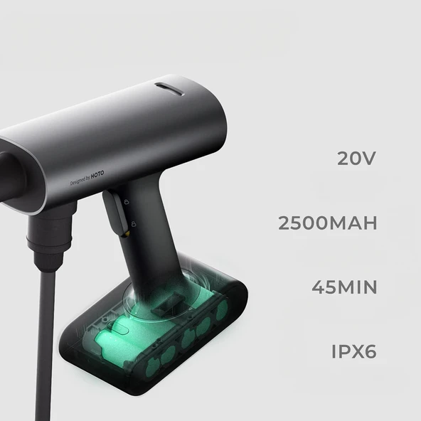 HOTO 20V Basınçlı Yıkama Makinesi Pro QWXCJ002 - 2
