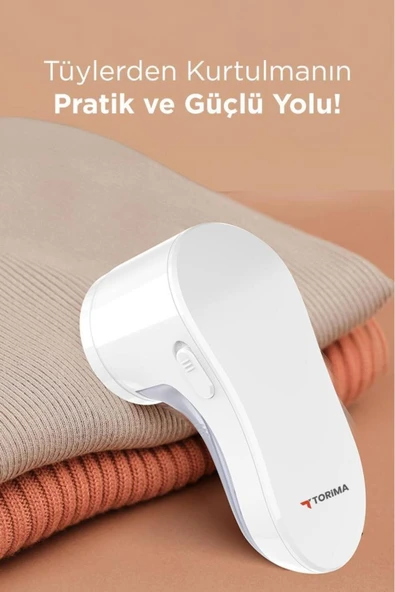 Torima Şarjlı Tüy ve Tiftik Temizleme Makinesi – 6 Bıçaklı Yedek Bıçaklı Güçlü Performans - 3