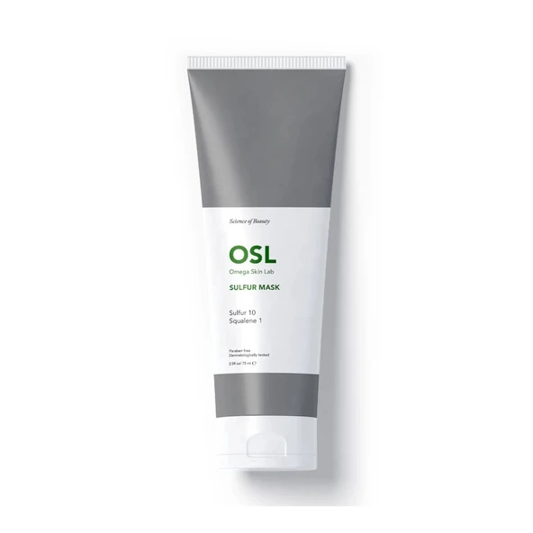 Omega Skin Lab Yağlı ve Düzensiz Ciltler için Temizleyici Maske 75 ml