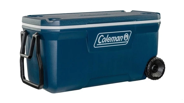COLEMAN EXTREME WHEELED 100 QT 94.6 LİTRE BUZLUK MAVİ RENK - 5