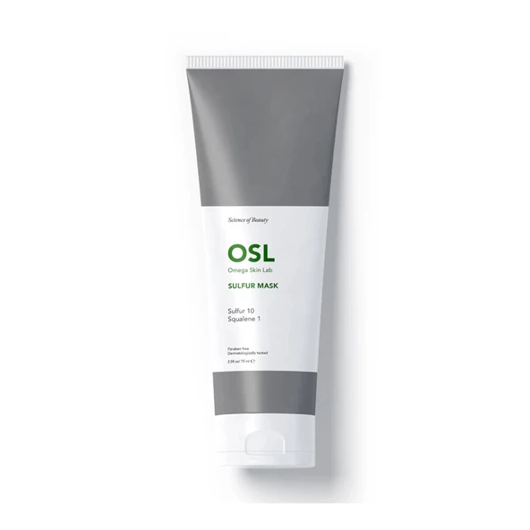 Omega Skin Lab Yağlı ve Düzensiz Ciltler için Temizleyici Maske 75 ml