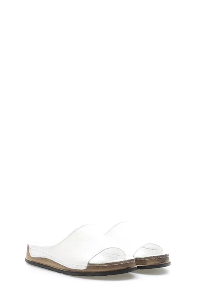 Hakiki Deri  Kadın Dolgu Topuk Terlik 972ZA309 - Resim 4