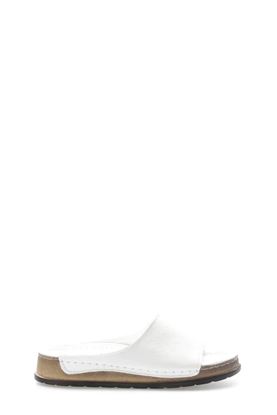 Hakiki Deri  Kadın Dolgu Topuk Terlik 972ZA309 ürün görseli 1