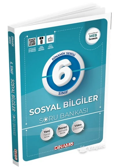 6.Sınıf Sosyal Bilgiler Soru Bankası Dinamo Yayınları