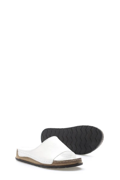 Hakiki Deri  Kadın Dolgu Topuk Terlik 972ZA309 - Resim 3