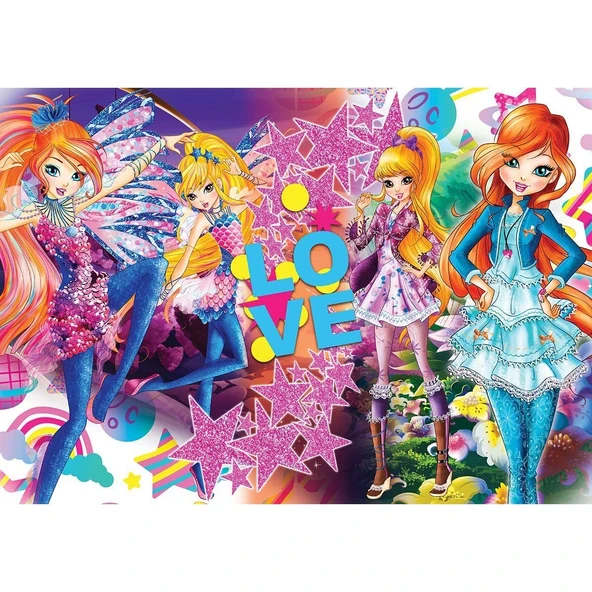WINX113 KS Winx / 200 Parça Puzzle - 2