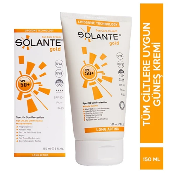 Solante 50+ Gold Güneş Losyonu 150 Ml Skt:06/2027