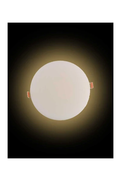 CATA CT-5662 X-Plus Slım Led Panel Armatür Yuvarlak Sıva Altı Sıcak Beyaz Işık 25W Metal Kasa 3200k - 2