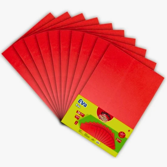 a4 boy düz eva 10 lu 1 paket